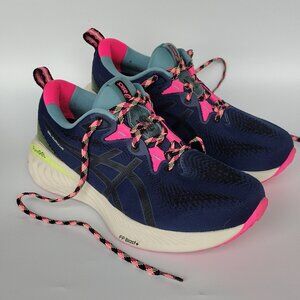 ASICS Gel-Cumulus 25 Soft Sky Azure blue pink Running Walking shoe Women Size 8